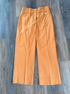 Nicole Miller Tangerine Wide-Leg Pants